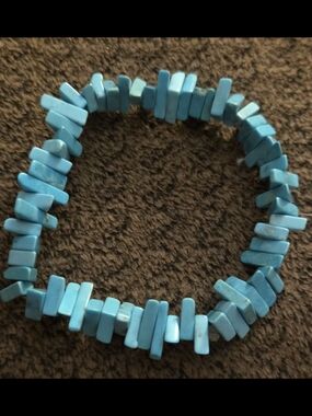 Authentic Turquoise Chip Bracelet